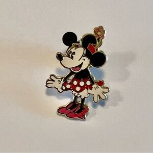 Minnie Mouse Enamel Collector’s Pin - Classic Red Polka Dot Dress